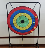 Jogo de Alvo de Bola Aderente